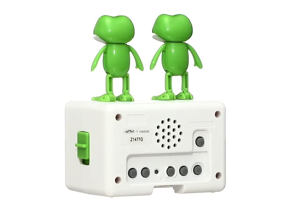 Amazon.co.jp: リズム(RHYTHM) 目覚まし時計 デジタル時計 ケロ