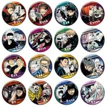 Amazon | 呪術廻戦 コレクション缶バッジ BATTLES -渋谷事変ver.- BOX