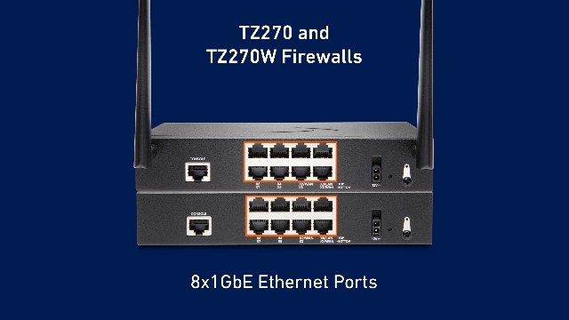 Amazon.com: SonicWall TZ270 SecureUpgradePlus | 2YR Essential