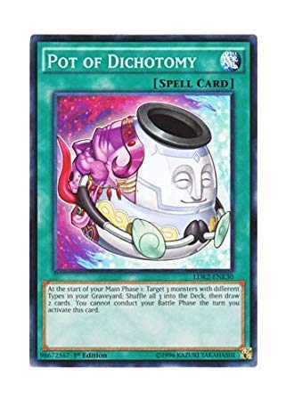 Amazon.co.jp: 遊戯王 英語版 LDK2-ENK30 Pot of Dichotomy 貪欲で無欲