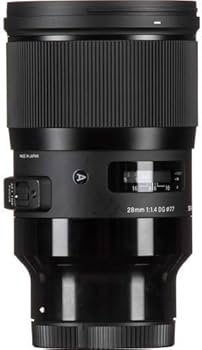 Amazon.com : Sigma 28mm f/1.4 DG HSM Art Lens for Sony E with