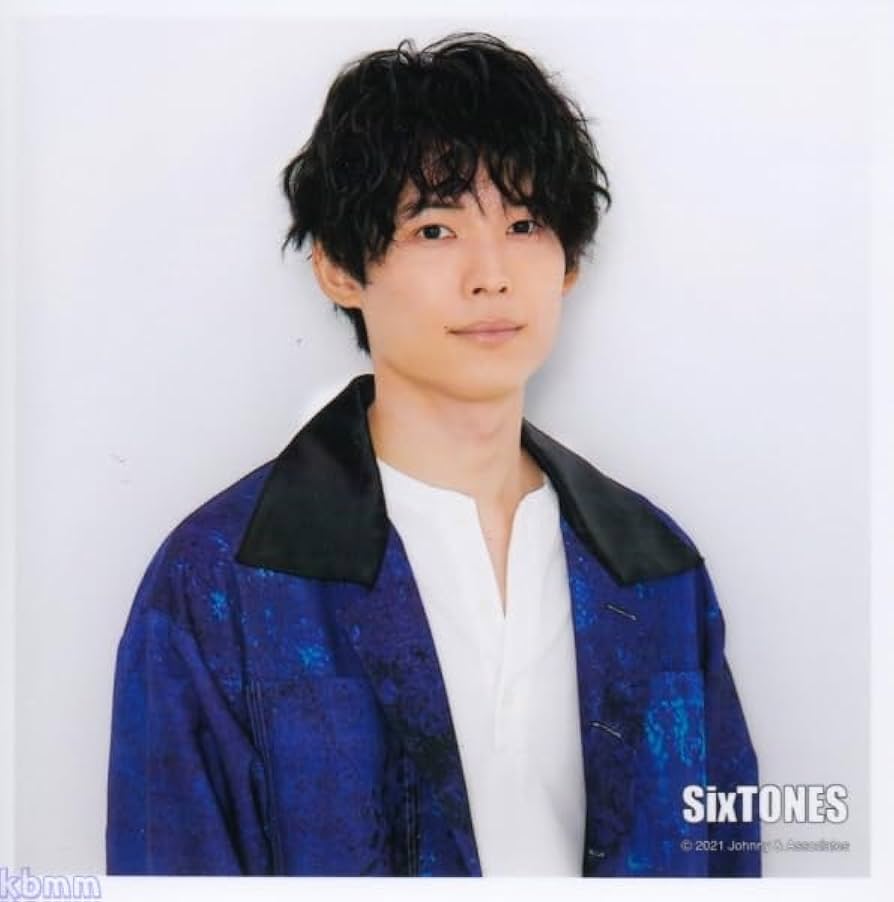 Amazon.co.jp: Six TONES 公式生写真 ましかくフォト（松村北斗