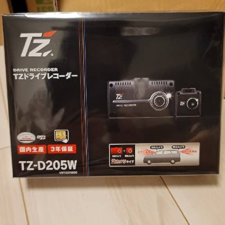 Amazon.co.jp: ドライブレコーダー tz-d205w : 車＆バイク