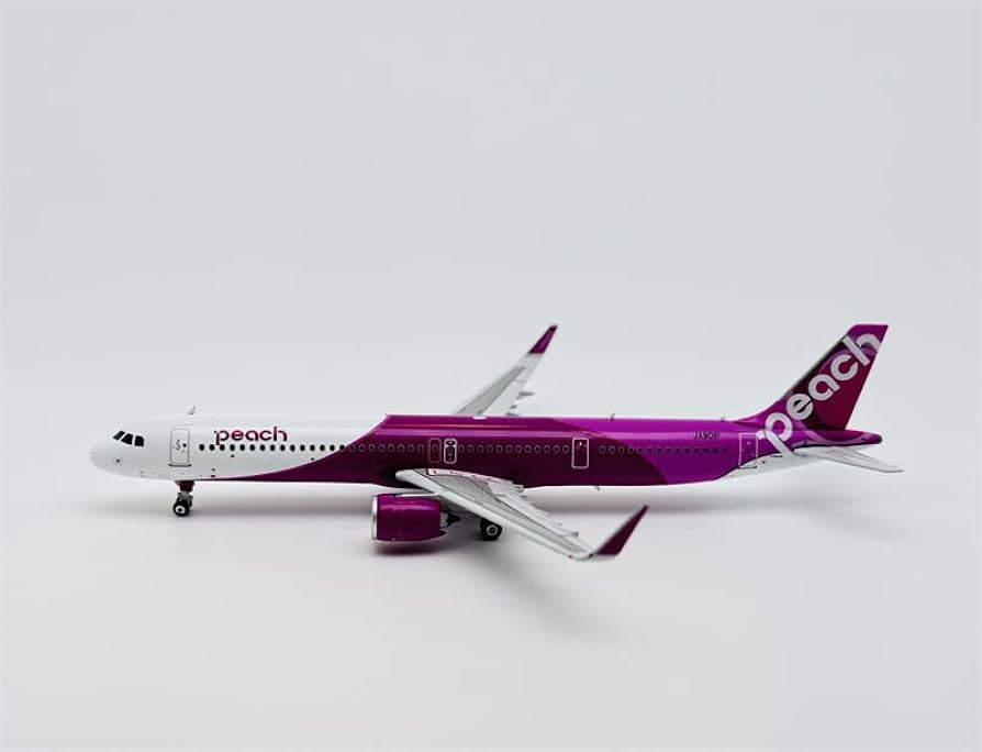 Amazon.com: Phoenix Peach for Airbus A321neo JA901P 1/400 DIECAST