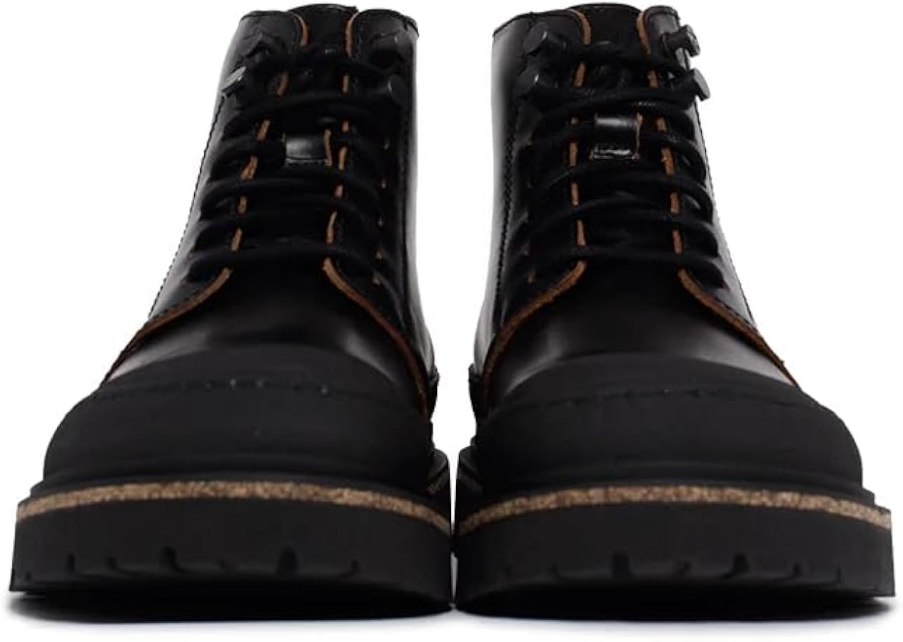 Amazon.com | BIRKENSTOCK PRESCOTT SLIP ON Boots Smooth Leather