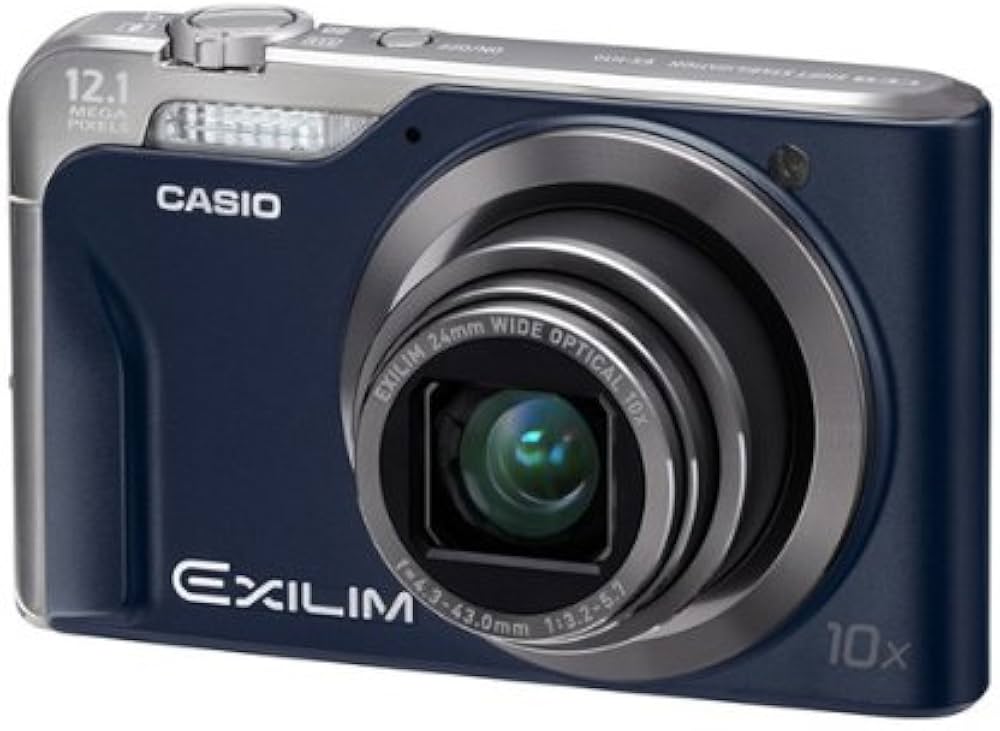 Amazon.co.jp: CASIO デジタルカメラ EXILIM EX-H10 ブルー EX-H10BE