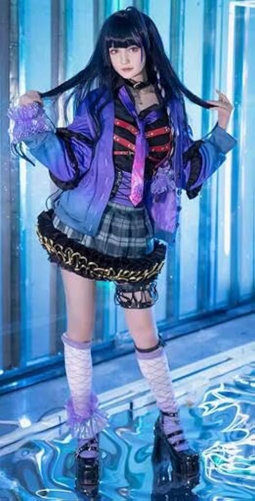 Amazon.co.jp: [楽コス]狂蘭メロコ コスプレ 衣装 フルセット Meloco