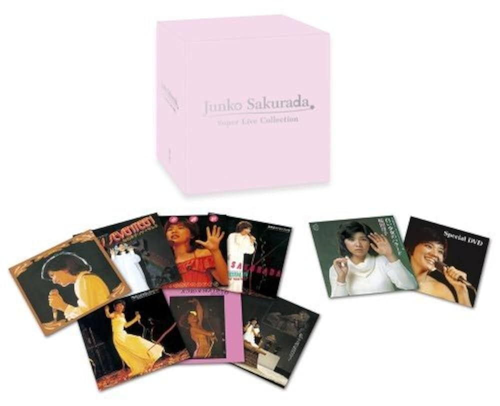 Amazon.co.jp: 桜田淳子BOX~スーパー・ライブ・コレクション~(DVD付
