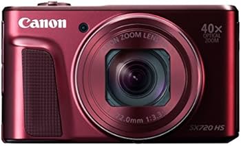 Amazon | Canon デジタルカメラ PowerShot SX720 HS レッド 光学40倍