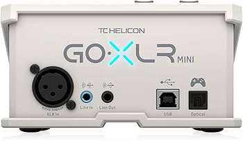 Amazon.com: TC HELICON GoXLR MINI-WH Online Broadcast Mixer with