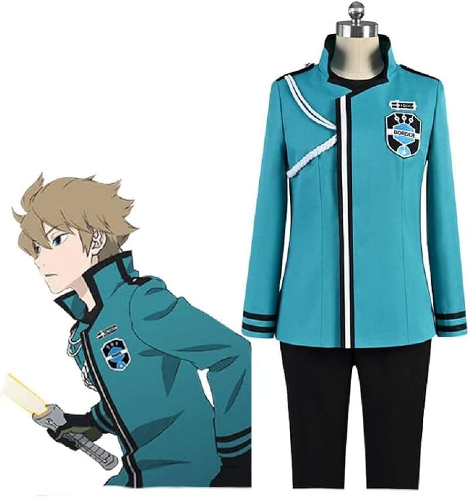 Amazon.co.jp: [QLPLYZON] ワールドトリガー ヒュース コスプレ衣装