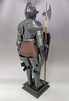Amazon.co.jp: イタリア製プレートアーマーオブジェ 西洋甲冑 H55cm 1