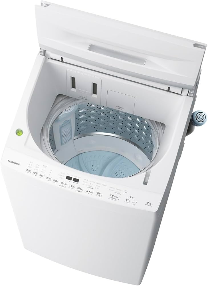 Amazon | TOSHIBA(東芝) 洗剤自動投入 全自動洗濯機 9kg AW-9DP3 (W