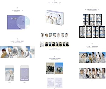Amazon.com - BTS 2021 Winter Package Photobook DVD Punch Photocard