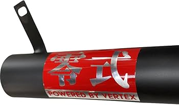 Amazon | ZRX400 98- マフラー 4-1 スリム管 メッキ バーテックス