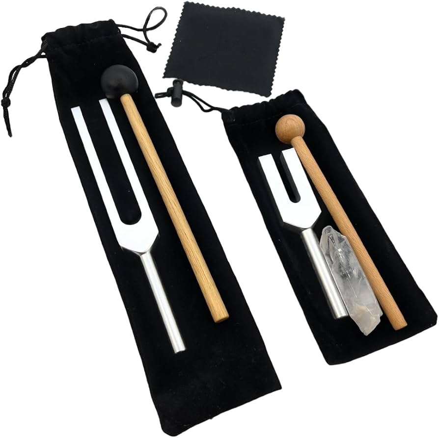 Amazon | bath&bath クリスタルチューナー 音叉 ヒーリング セット