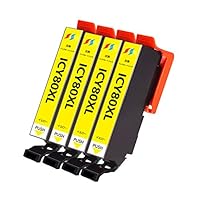 Amazon.co.jp: インクカートリッジ 80lエプソン用ic6cl80l 8本セット(6