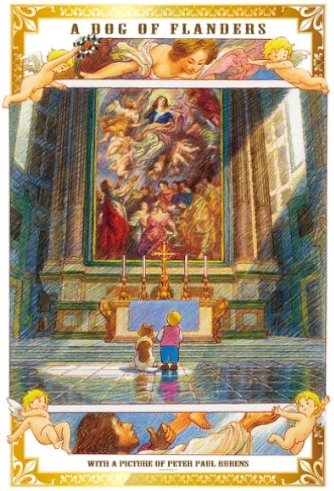 Amazon.co.jp: 世界名作劇場 フランダースの犬 1000ピース 憧れの絵