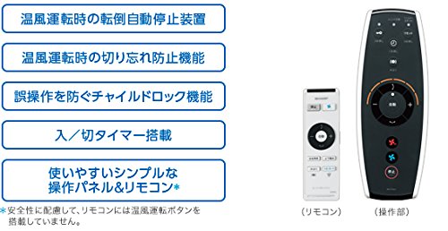 Amazon | SHARP プラズマクラスター搭載 ヒートイオンファン ホワイト