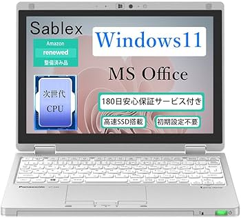 Amazon.co.jp: 【整備済み品】超軽量2in1モデルPanasonic ノートPC Let