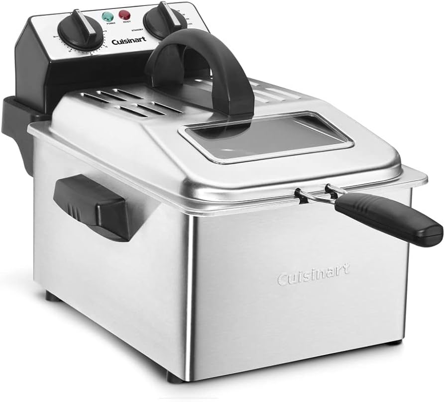 Amazon.co.jp: Cuisinart ディープフライヤー 4クォート CDF-200P1