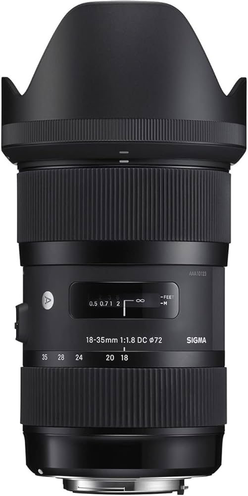 Amazon.com : Sigma 18-35mm F1.8 Art DC HSM Lens for Nikon : Camera