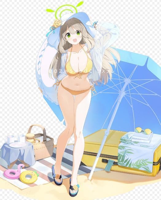 Amazon.co.jp: ブルーアーカイブ 十六夜ノノミ 水着コスプレ衣装 : ホビー