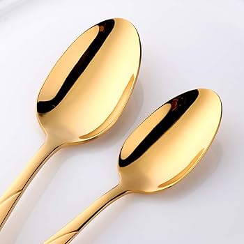 Amazon | Do Buy カトラリーセット 5本セット ゴールド 洋食器 18-8