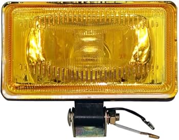 Amazon | バイク用 角型 H3 ハロゲン ロケットカウル フォグランプ