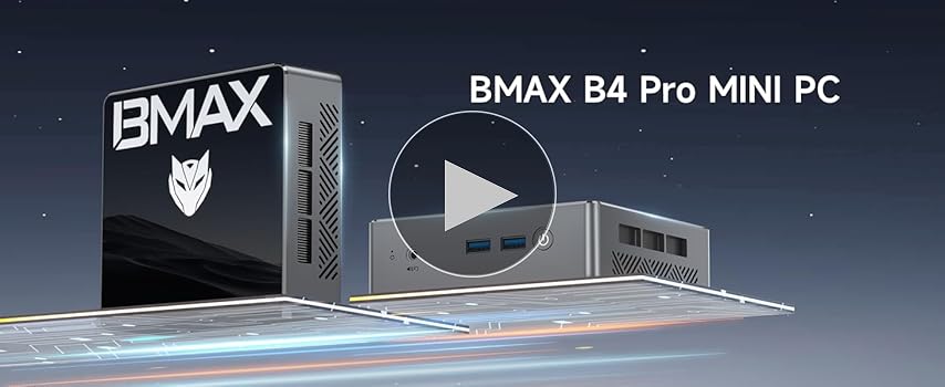 BAMX Mini Pc N97 (up to 3.6GHz)｜16GB DDR4 512GB ROM Win-11 Pro