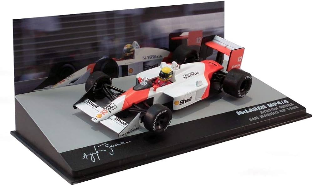 OPO 10 - Altaya 1:43 - Formula 1 - McLaren MP4 / 4# 12 Ayrton