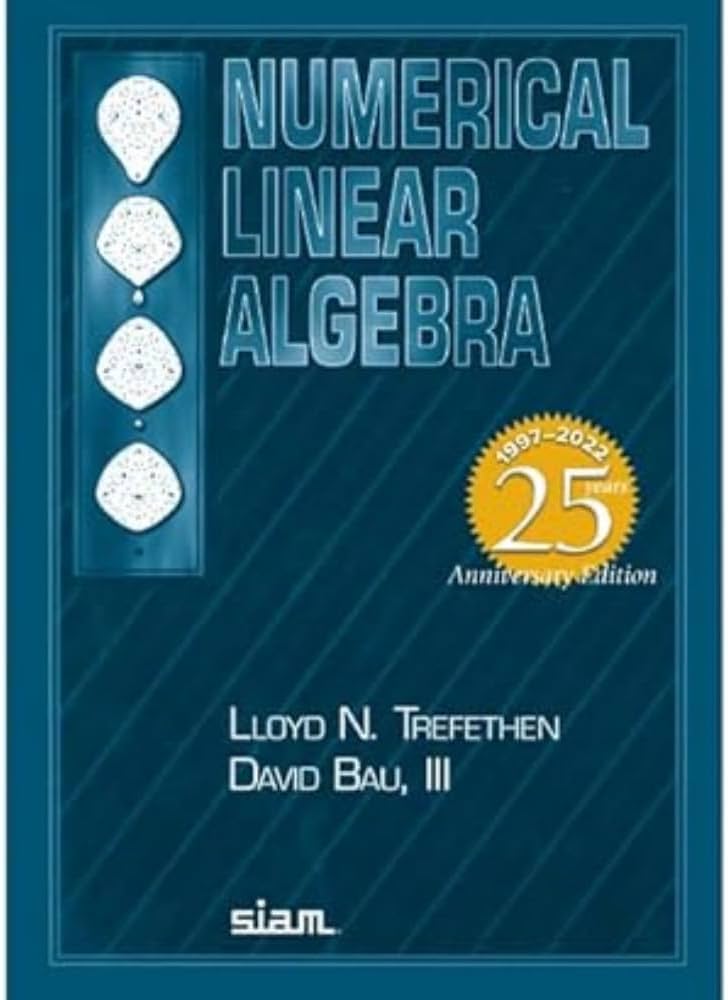 Amazon.com: Numerical Linear Algebra: Twenty-Fifth Anniversary