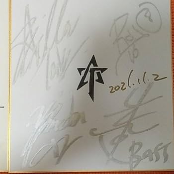 Amazon.co.jp: LOUDNESSラウドネス直筆サイン色紙（ATF）2021年高崎晃