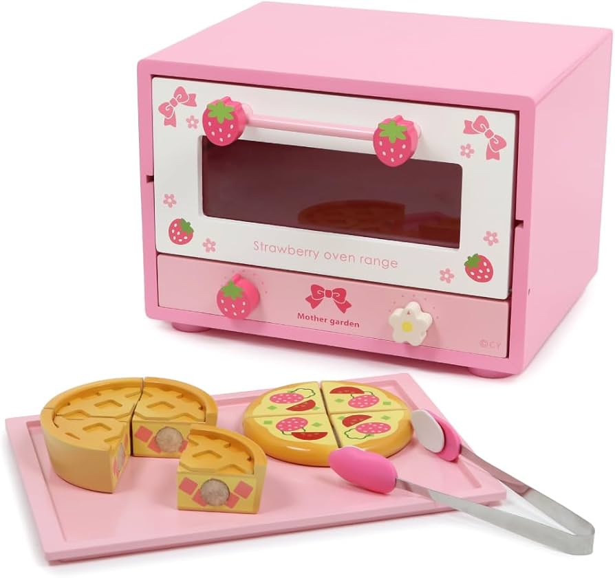 Amazon.co.jp: Mother Garden Wooden Pretend Play Cutie Oven Range