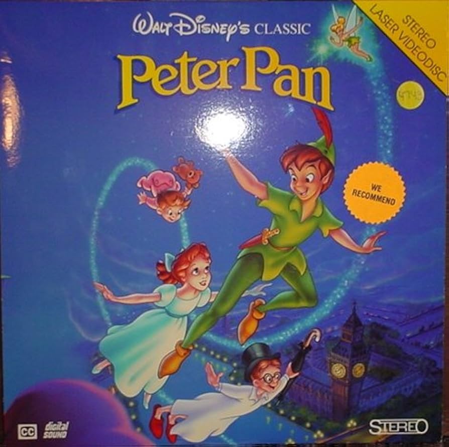 Amazon.com: Walt Disney's Peter Pan (Laserdisc) : Movies & TV