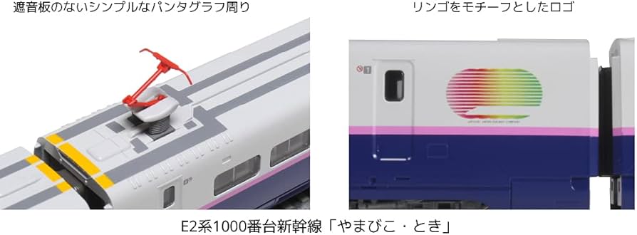 Amazon | KATO Nゲージ E2系1000番台新幹線 やまびこ・とき 6両基本
