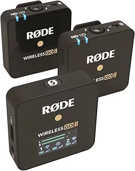 Amazon.com: Rode GO II Dual Channel Wireless Microphone System