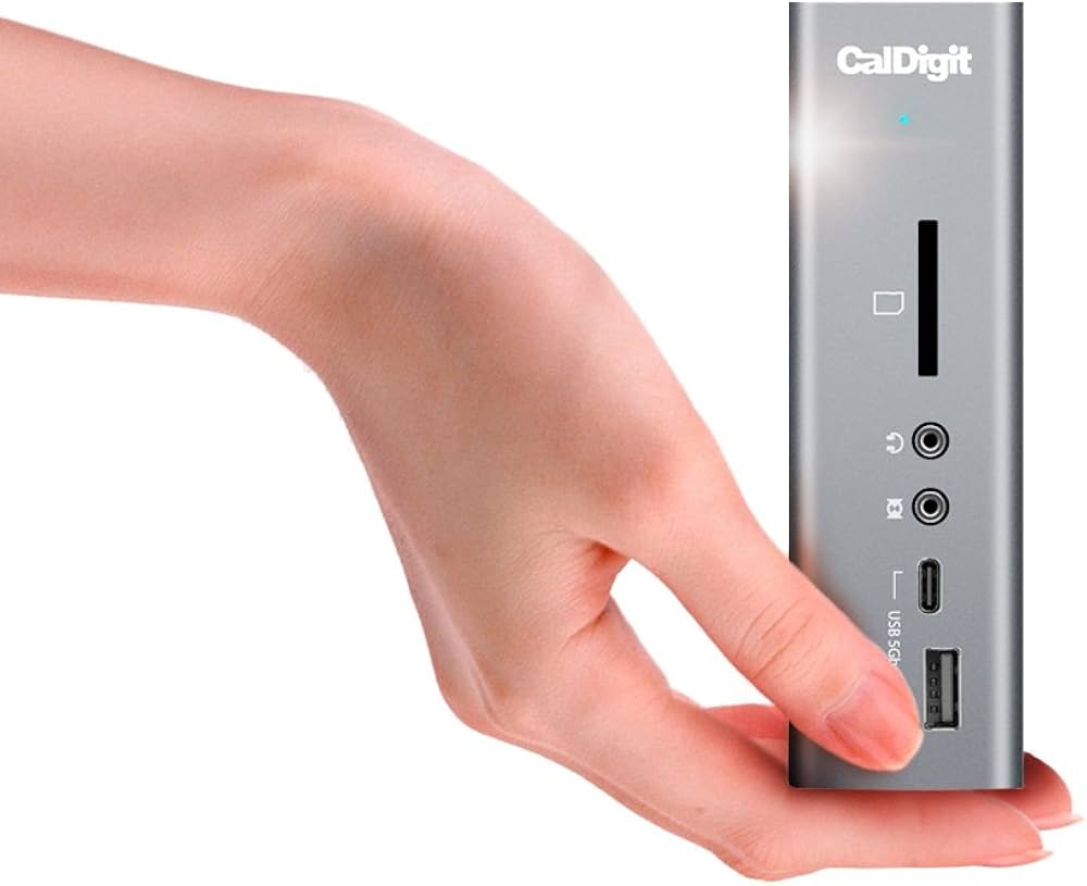 CalDigit TS3 Plus Thunderbolt 3 Dock - 87W Charging, 7X USB 3.1