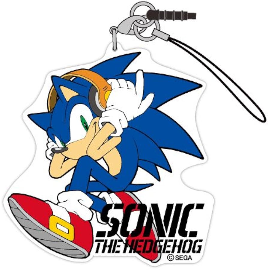 Amazon.co.jp: ソニック・ザ・ヘッジホッグ アクリルストラップ : Toys