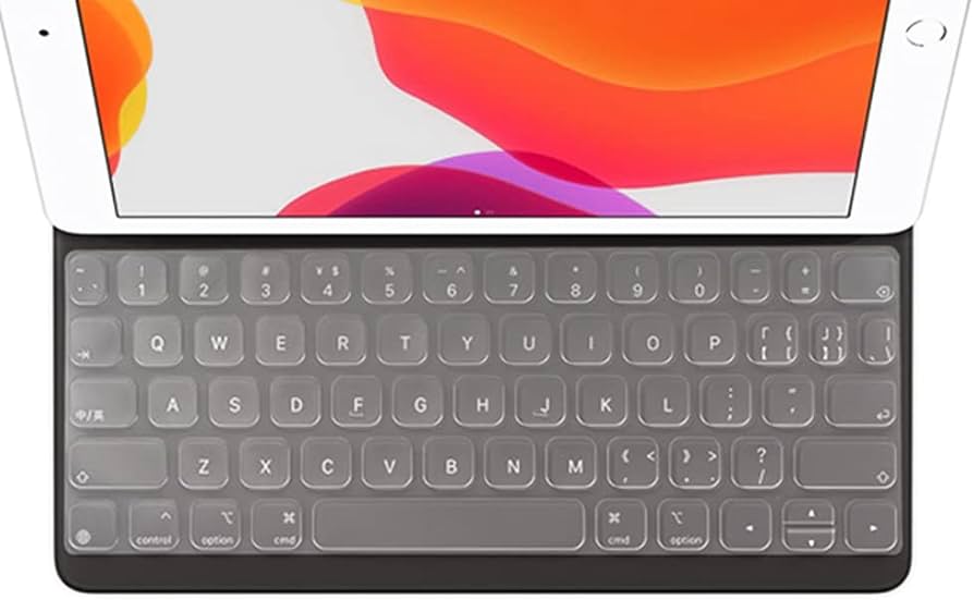 Amazon.co.jp: TPUキーボード保護スキンカバー iPad 第7世代、第8世代