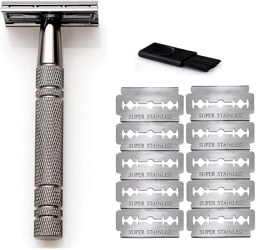 Amazon.co.jp: Haixifry 両刃カミソリ 両刃剃刀 手動メンズシェーバー