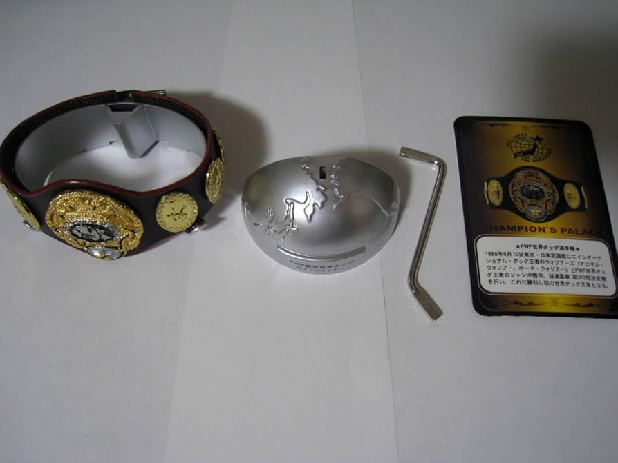 Amazon.co.jp: 全日本プロレス チャンピオンベルト フィギュア PWF