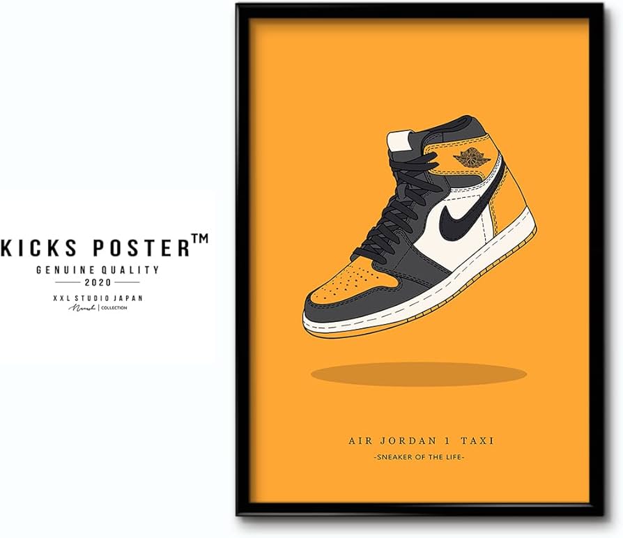 Amazon.co.jp: エアジョーダン1ハイ タクシー イエロートゥ Air Jordan