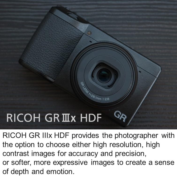 Amazon.com : RICOH GR IIIx HDF, Expansion Model of The existing GR