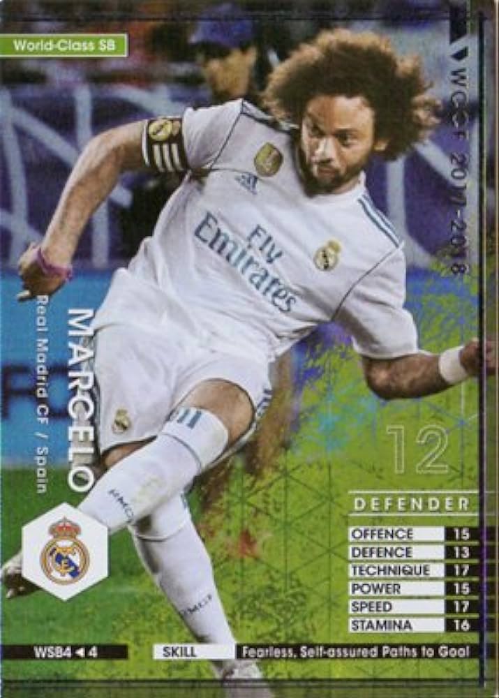 Amazon.co.jp: WCCF/17-18/WSB4/マルセロ : スポーツ＆アウトドア