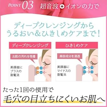 Amazon.co.jp: ヤーマン 超音波美顔器 サークルピーリングプロ