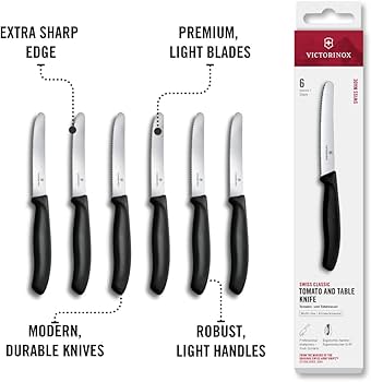 Victorinox Swiss Classic 6-Piece Steak Knife Set (4½