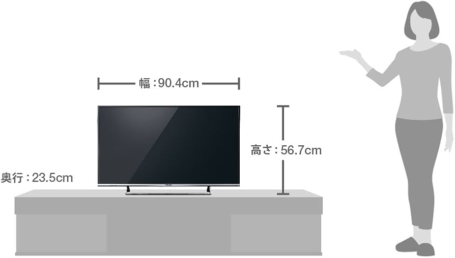 Amazon | パナソニック 40V型 液晶テレビ ビエラ TH-40CX700 4K USB
