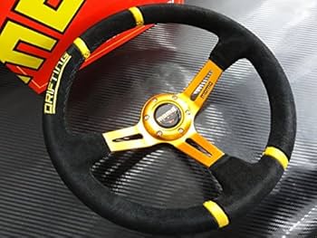 Amazon | MOMO モモ ステアリング 35Φ 5125 ゴールド | ステアリング