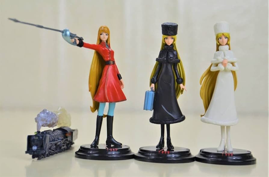 Amazon.co.jp: 4体セット メーテル フィギュア 松本零士 ロマン